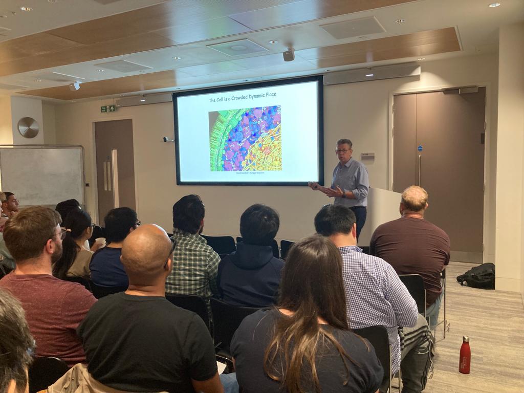Tom Muir giving the KRED Talk